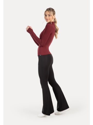 SMILODOX Trainingsjacke Kenna Gold in Bordeaux