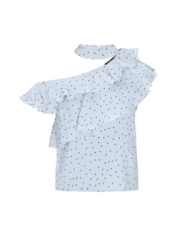 faina Women Blouse in blue black