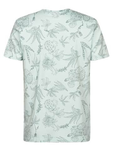 Petrol Industries T-Shirt mit Allover-Print Rocosa in Grün