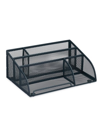 Schreibtisch Organizer in Anthrazit - (B)25,5 x (H)10,5 x (T)17 cm