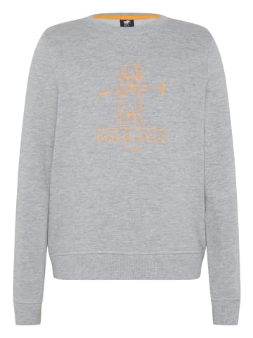 Polo Sylt Sweater in Grau