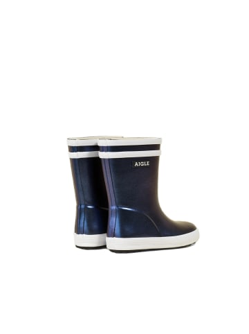 AIGLE Stiefel Baby Flac Irrise in dunkelblau/metallic