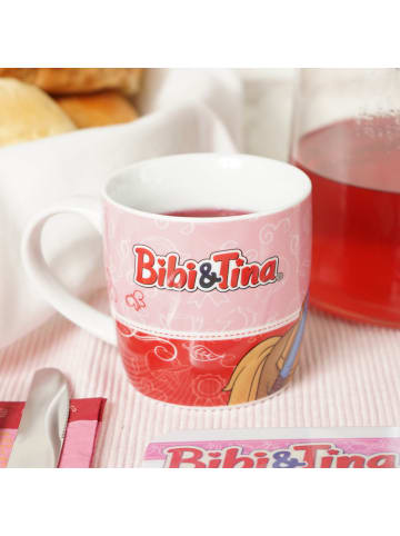 Geda Labels Tasse Bibi & Tina mit Pferd in Rosa - 250 ml