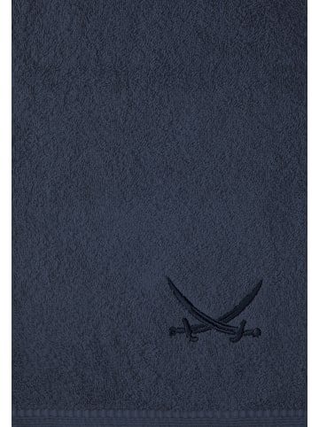 Sansibar 2er Handtuch-Set „Frottier-Kollektion Classic“, 50x100 cm in Blau