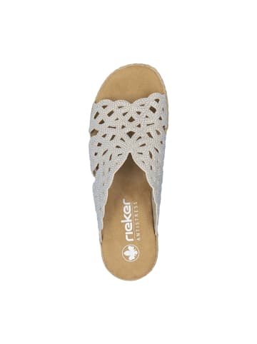 rieker Keilpantoletten in Beige