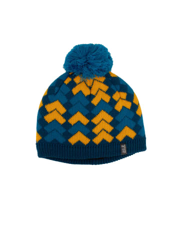 Jack Wolfskin Accessoires Magic Mountain Knit Cap Mütze in Blau