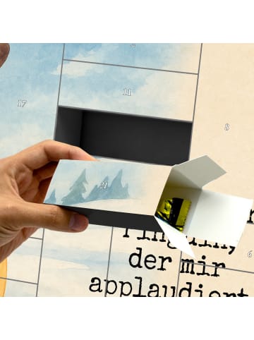 Mr. & Mrs. Panda Adventskalender Zum Befüllen Pinguin mHerziere... in Weiß