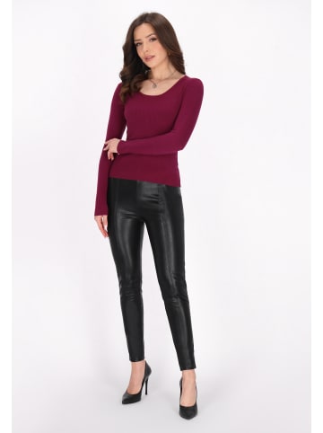 faina Women Sweater in mulberry