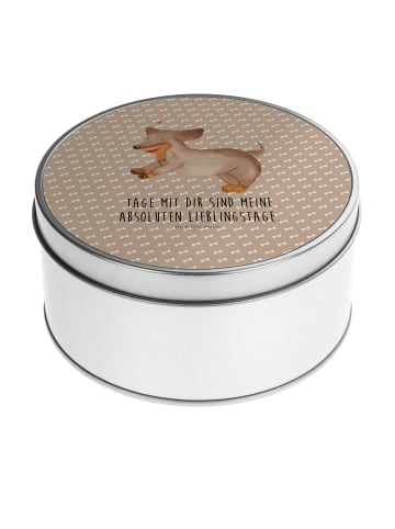 Mr. & Mrs. Panda zuckerdose Hund Dackel mit Spruch in Hundeglück