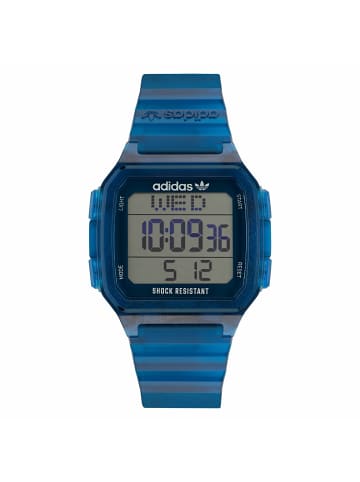 adidas Digitaluhr für Herren in blau