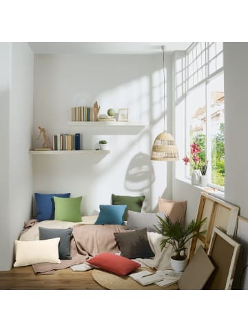 Erwin Müller Baumwolle Kissenhülle 2er-Pack London in taupe