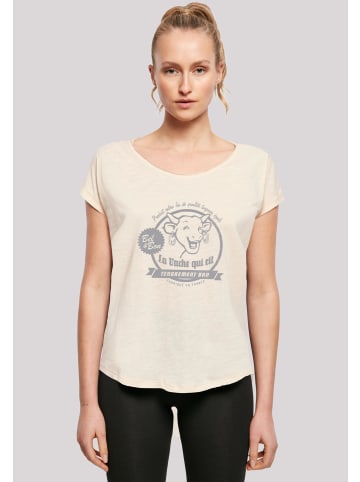 F4NT4STIC Long Cut T-Shirt The Laughing Cow Produit Extra Fin in Whitesand