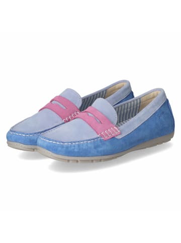 Sioux orthopädischer Slipper in blau