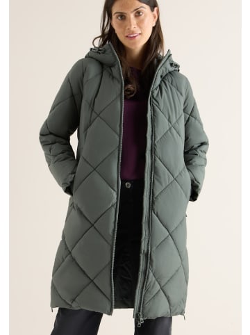 Cecil Mantel mit Rucksack Strings in Grün