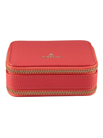 Windrose Aurora Schmuckkasten 13 cm in koralle