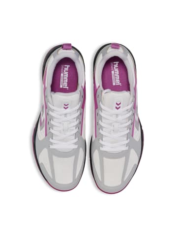 Hummel Hummel Hallenschuh Speed Court Innenbereich Erwachsene in BRIGHT WHITE/CATTLEYA ORCHID