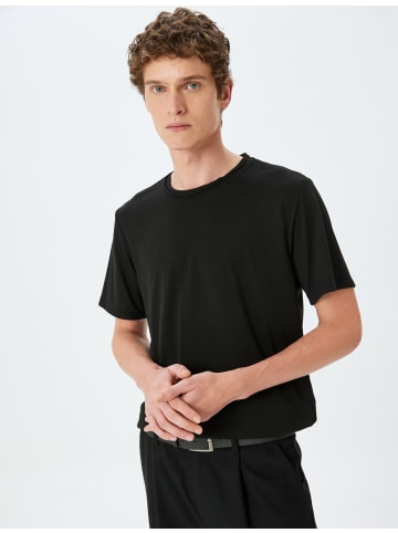 KOTON TSHIRT SS BSC in Schwarz