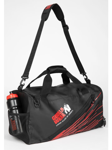 Gorilla Wear Ohio Sporttasche - Schwarz/Rot
