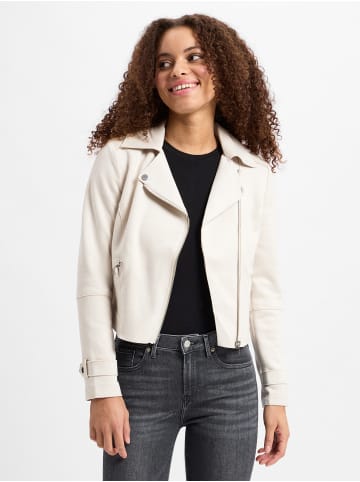 Zero  Lederjacke in ecru