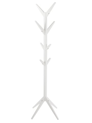 ebuy24 Garderobenständer Asa Weiß 42 x 42 cm