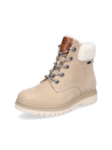 Tamaris Schnürboot in Beige