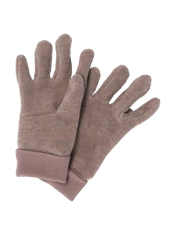 Sterntaler Fingerhandschuhe in braun mel.