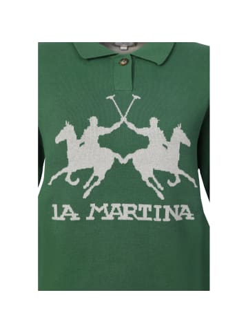 La Martina Poloshirt WCS003 in dunkelgruen
