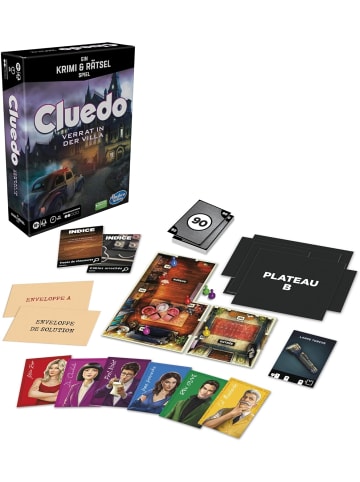 Hasbro Gaming Cluedo Escape Verrat in der Villa Krimi- u.Rätselspiel bis 6 Spieler