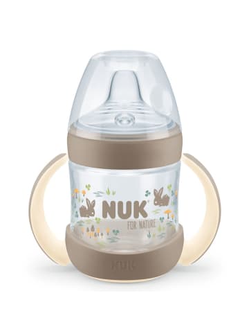 NUK PP-Trinklernflasche for Nature 150 ml + in beige,motiv