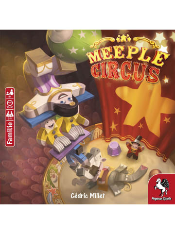Pegasus Spiele Meeple Circus (deutsche Ausgabe)