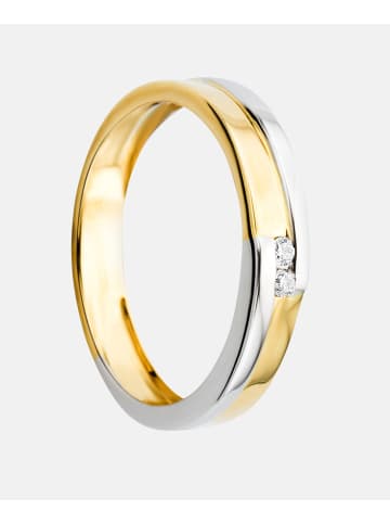 Diamant L'éternel Ring aus 585 Gelbgold mit Diamant