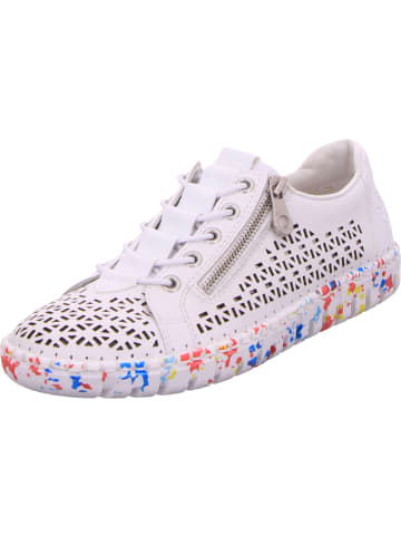 rieker Schnürschuhe in weiss/weiss