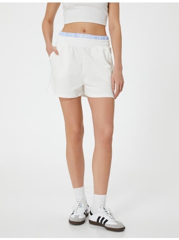 KOTON Shorts in Ekru