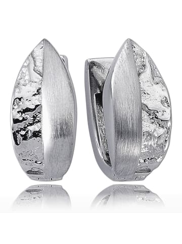 BALIA Silber 925 Damen Creolen Blatt Ohrring ca. 1,4cm