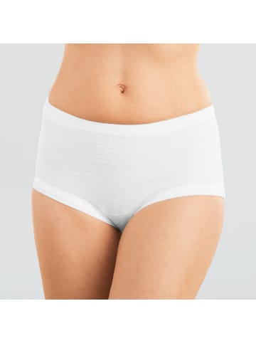 Erwin Müller Frottee, Baumwolle Taillenslip 2er-Pack in weiß