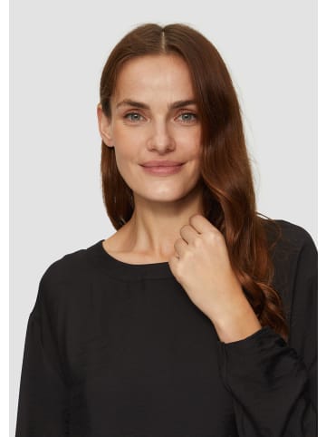 s.Oliver Bluse langarm in Schwarz