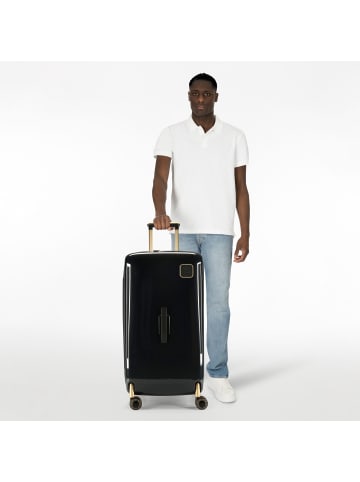 Mandarina Duck Sky Duck 4 Rollen Trolley 73 cm mit Dehnfalte in dark gloss