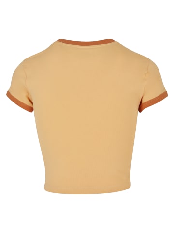 Urban Classics Cropped Tee in paleorange/vintageorange