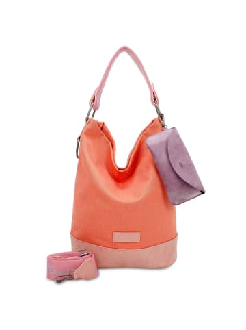 Fritzi aus Preußen Izzy07 Olga Canvas Schultertasche 27 cm in fruity