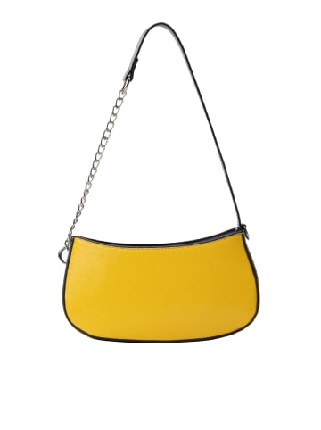 myMo ROCKS Damen Schultertasche in Gelb Schwarz