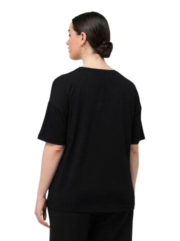 Ulla Popken Shirt in schwarz