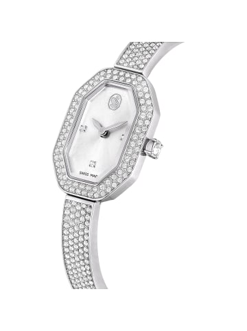 Swarovski Analoguhr für Damen in silber