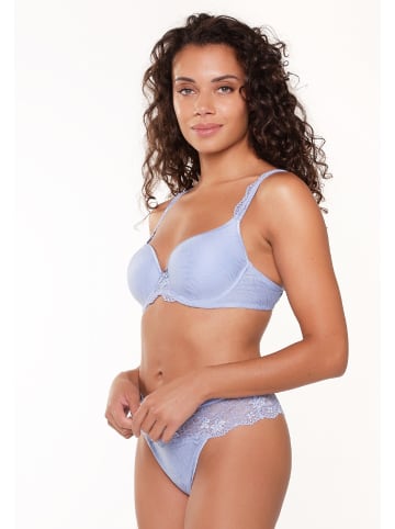 Linga Dore String DAILY in Misty blue jacquard