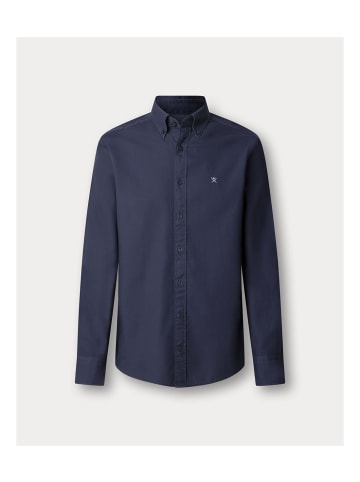 Hackett London Oxfordhemd in Marine