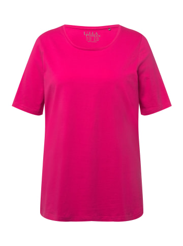 Ulla Popken Shirt in fuchsia pink