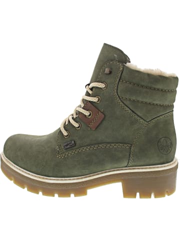 rieker Schnürstiefel Grün