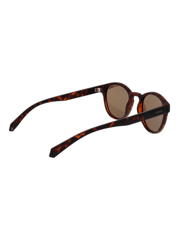 Polaroid Unisex Sonnenbrille Rund Braun