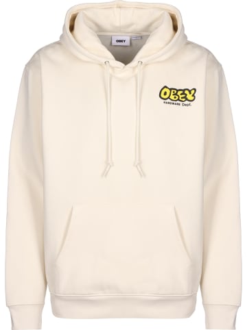 OBEY Kapuzenpullover in unbleached