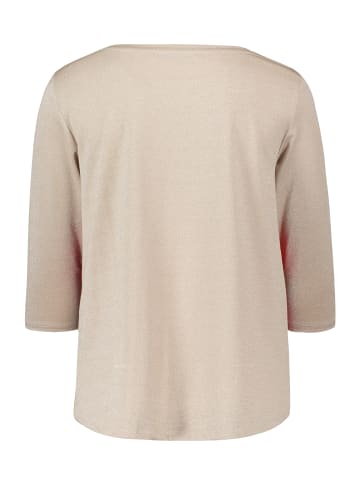 Betty Barclay Blusenshirt mit Aufdruck in Patch Beige/Red