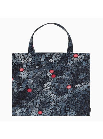 Marimekko Tasche Kurjenmarja in Schwarz | Blau | Rot